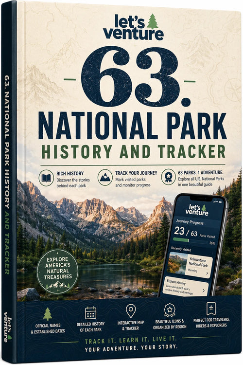 Lets Venture - 63 National Park History and Tracker