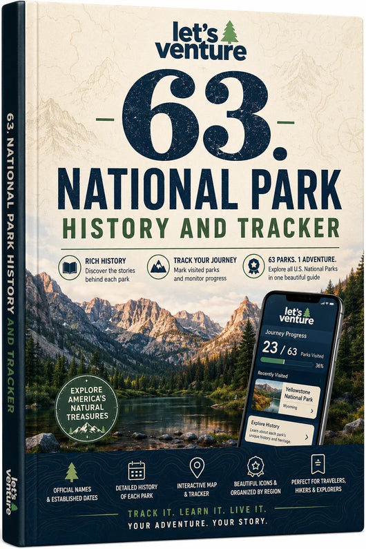 Lets Venture - 63 National Park History and Tracker